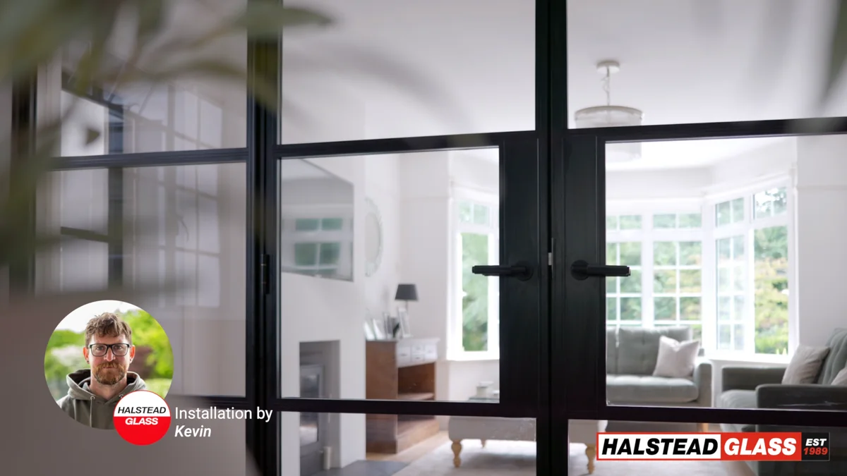 Origin internal doors installed by Halstead Glass