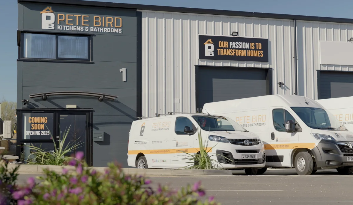 Pete Bird Kitchens and Bathrooms showroom exterior